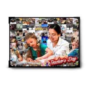 Personalised Mosaic Frame Lamination | Teachers Day Gifts